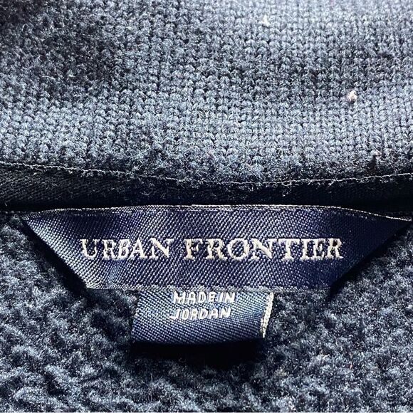 Urban Frontier front Zip Fleece Jacket Size Large - Picture 3 of 11